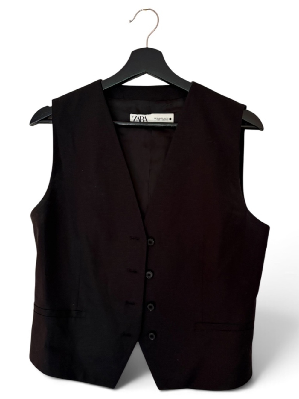 Zara Suit Vest Cropped